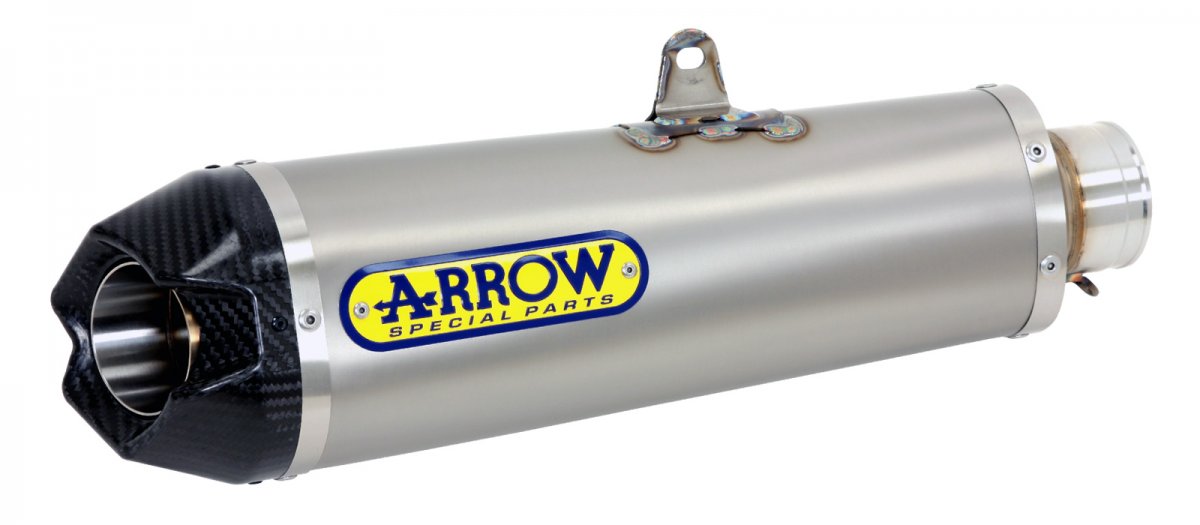 Escape ARROW Works homologado en titanio para YAMAHA TRACER 9 / 900 / GT 21-24 - vista 1