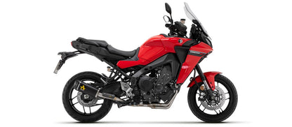Escape ARROW Works homologado en nicromo negro para YAMAHA TRACER 9 / 900 / GT 21-24 - vista 1