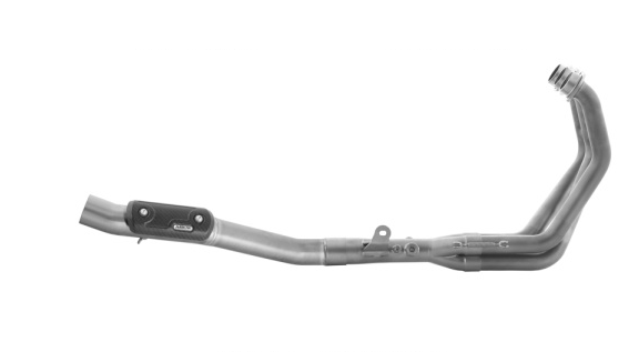 Colectores ARROW no homologados en acero inoxidable para YAMAHA TRACER 9 / 900 / GT 21-24 - vista 1