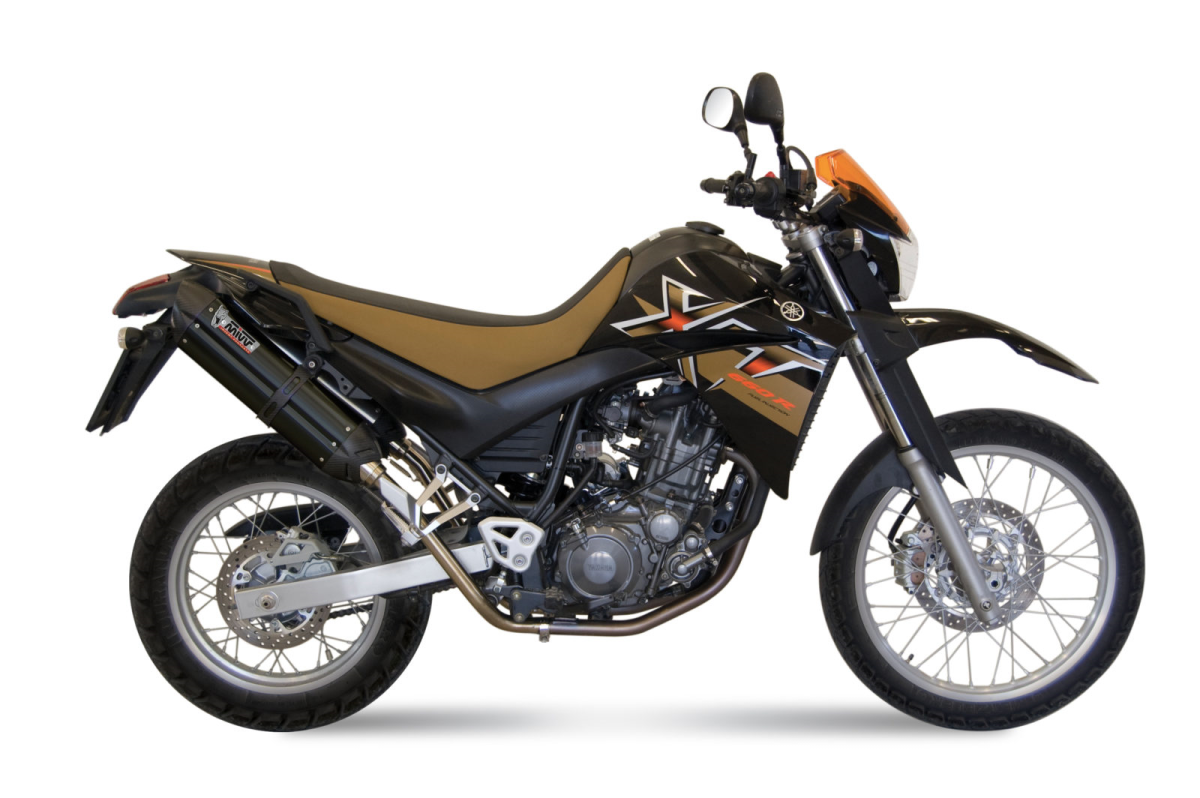 Escape no homologado Mivv Suono en Acero negro para Yamaha XT 660 04-16