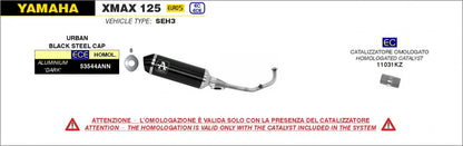 Catalizador ARROW 11031KZ para HONDA FORZA 125 | KYMCO X-TOWN 125 | PIAGGIO VESPA GTS 125 | YAMAHA NMAX / XMAX 125