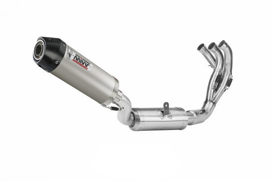 Escape completo homologado Mivv OVAL en Titanio para Yamaha Tracer 9 / 900 / GT 21-24