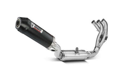 Escape completo homologado Mivv OVAL en Carbono para Yamaha Tracer 9 / 900 / GT 21-24
