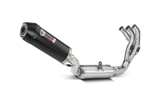 Escape completo homologado Mivv OVAL en Carbono para Yamaha Tracer 9 / 900 / GT 21-24