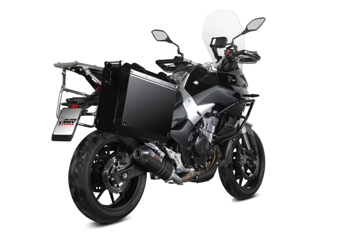 Mivv OVAL homologated Carbon exhaust for Voge 500 DS / DSX 21-24