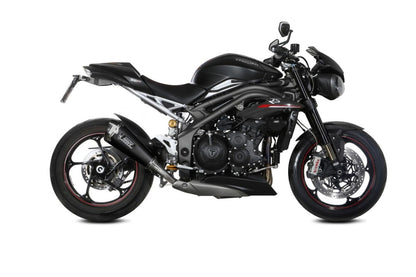 Escape homologado Mivv Delta Race en Carbono para Triumph Speed Triple 1050 / R / S / RS 18-20