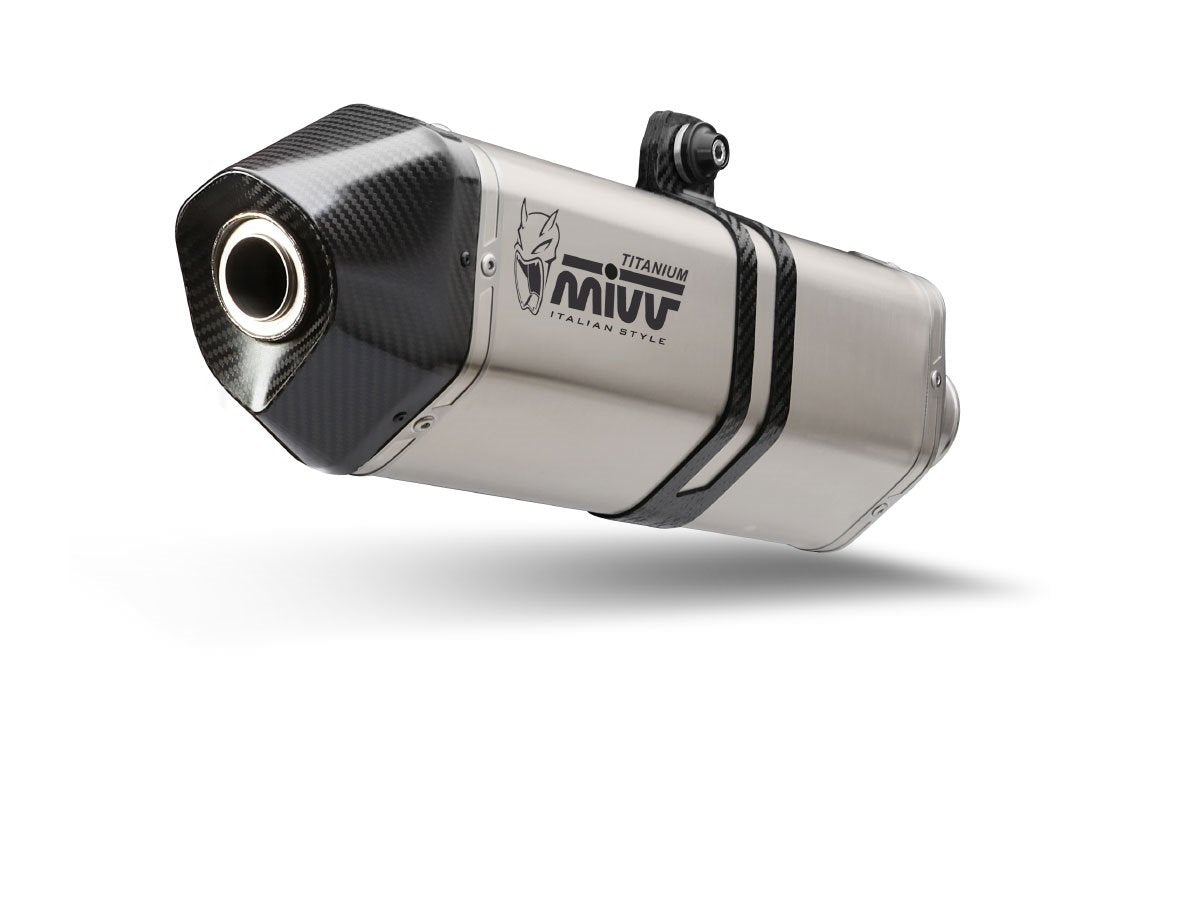 Escape homologado Mivv Speed Edge en Titanio para KTM 1290 Super Adventure / R / S 21-24