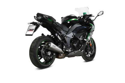 Escape homologado Mivv Delta Race en Acero inox. para Kawasaki Ninja 1000 SX 20-24