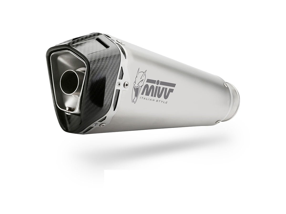 Escape homologado Mivv Delta Race en Acero inox. para Kawasaki Ninja 1000 SX 20-24