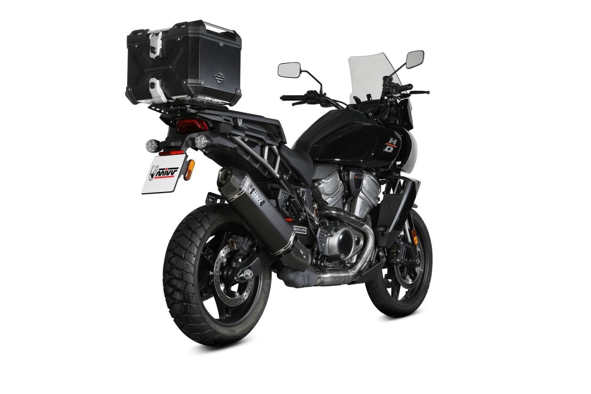 Escape homologado Mivv Speed Edge en Acero negro para HARLEY-DAVIDSON PAN America 1250 21-24