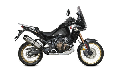 Escape homologado Mivv Speed Edge en Acero inox. para Honda CRF 1100 L Africa Twin / ADV Sports 20-26