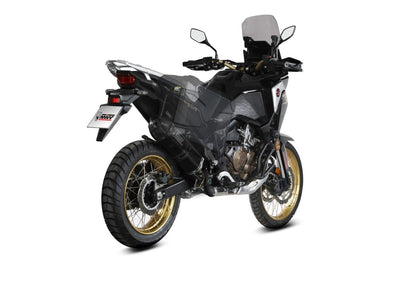 Escape homologado Mivv Speed Edge en Acero negro para Honda CRF 1100 L Africa Twin / ADV Sports 20-26