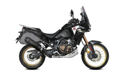 Escape homologado Mivv Speed Edge en Acero negro para Honda CRF 1100 L Africa Twin / ADV Sports 20-26