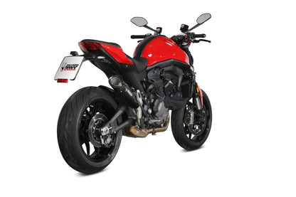 Escape homologado Mivv X-M5 en Acero negro para Ducati Monster 937 21-24 - vista 2