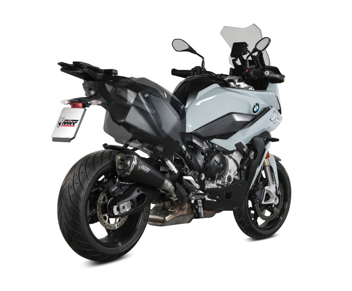 Escape homologado Mivv Delta Race en Acero negro para BMW S / M 1000 XR 20-24