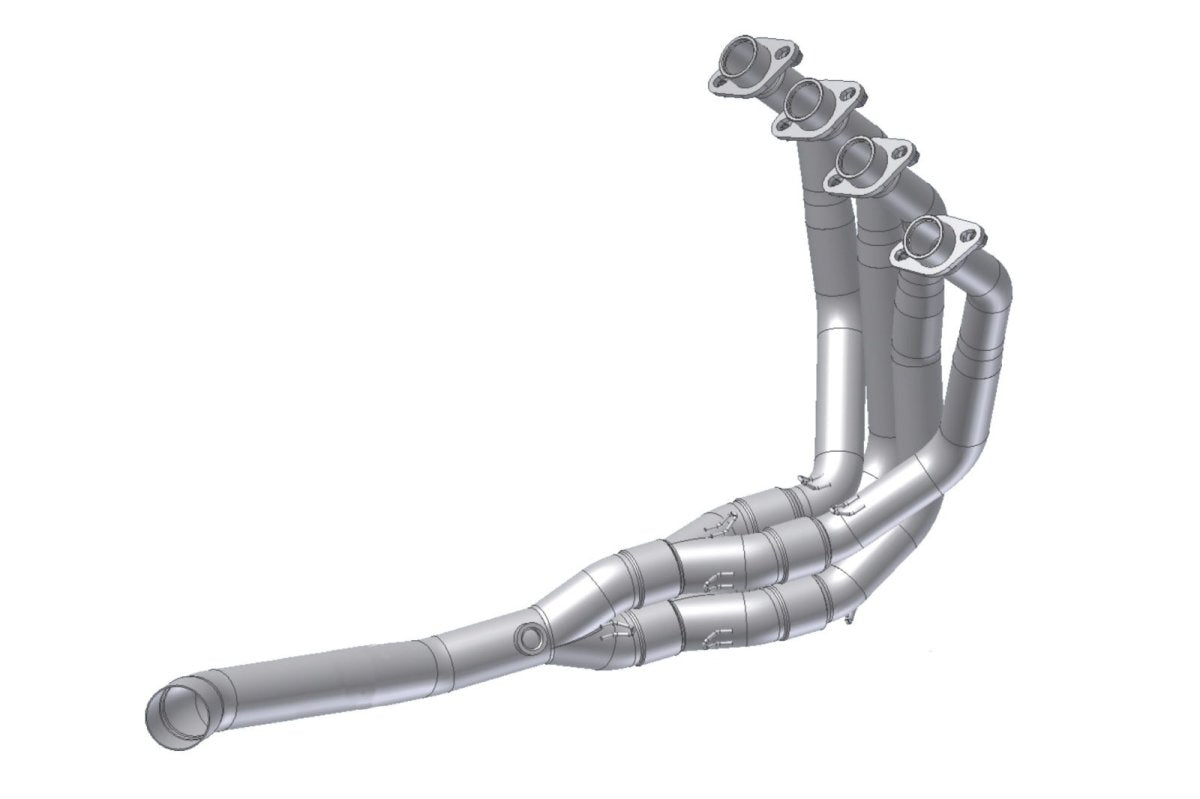 Colectores no homologados Mivv en acero inox. para Kawasaki Ninja 1000 SX 20-24