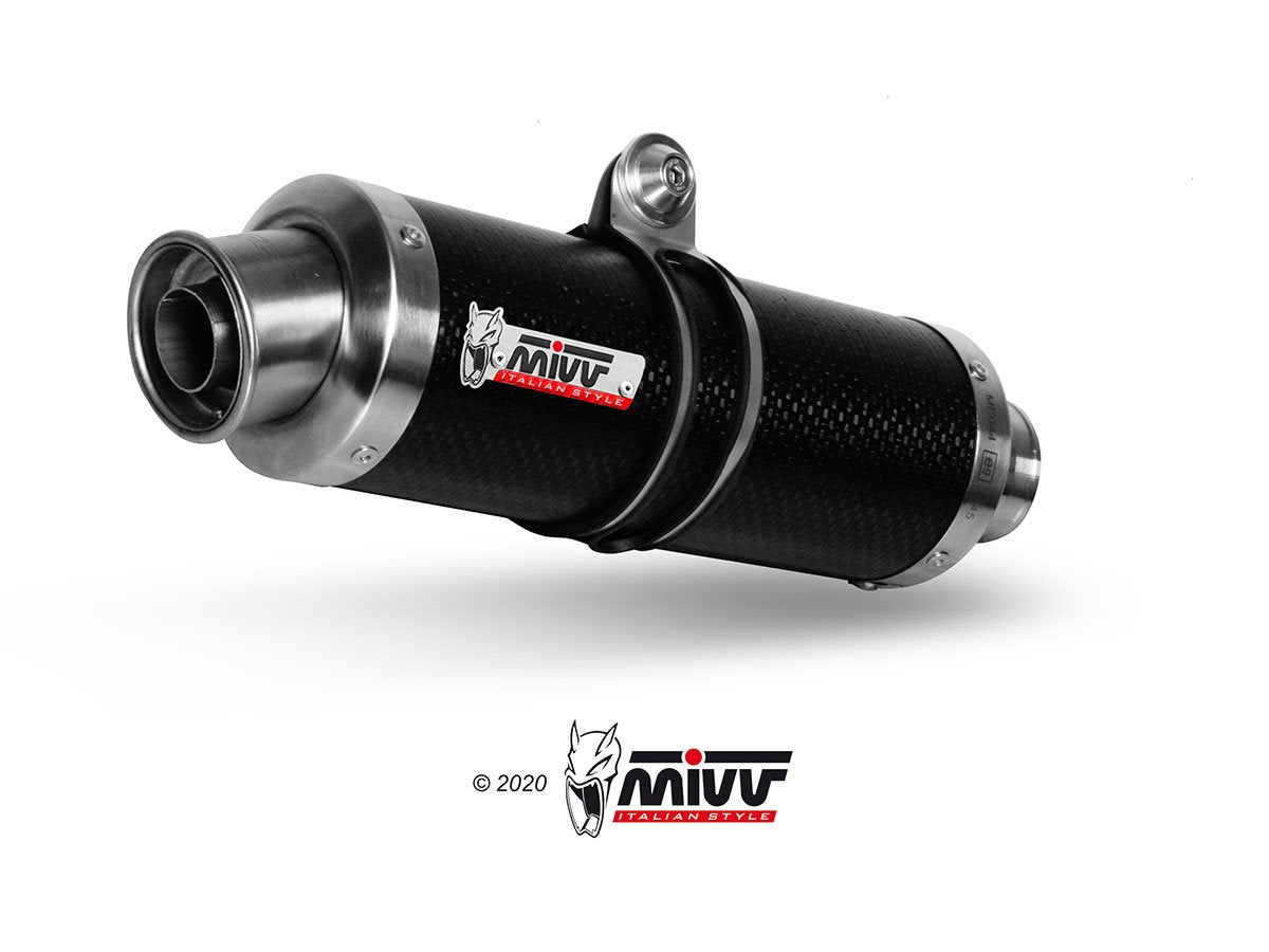 Escape homologado Mivv GP en Carbono para Suzuki GSX-R 750 06-07 | GSX-R 600 06-07