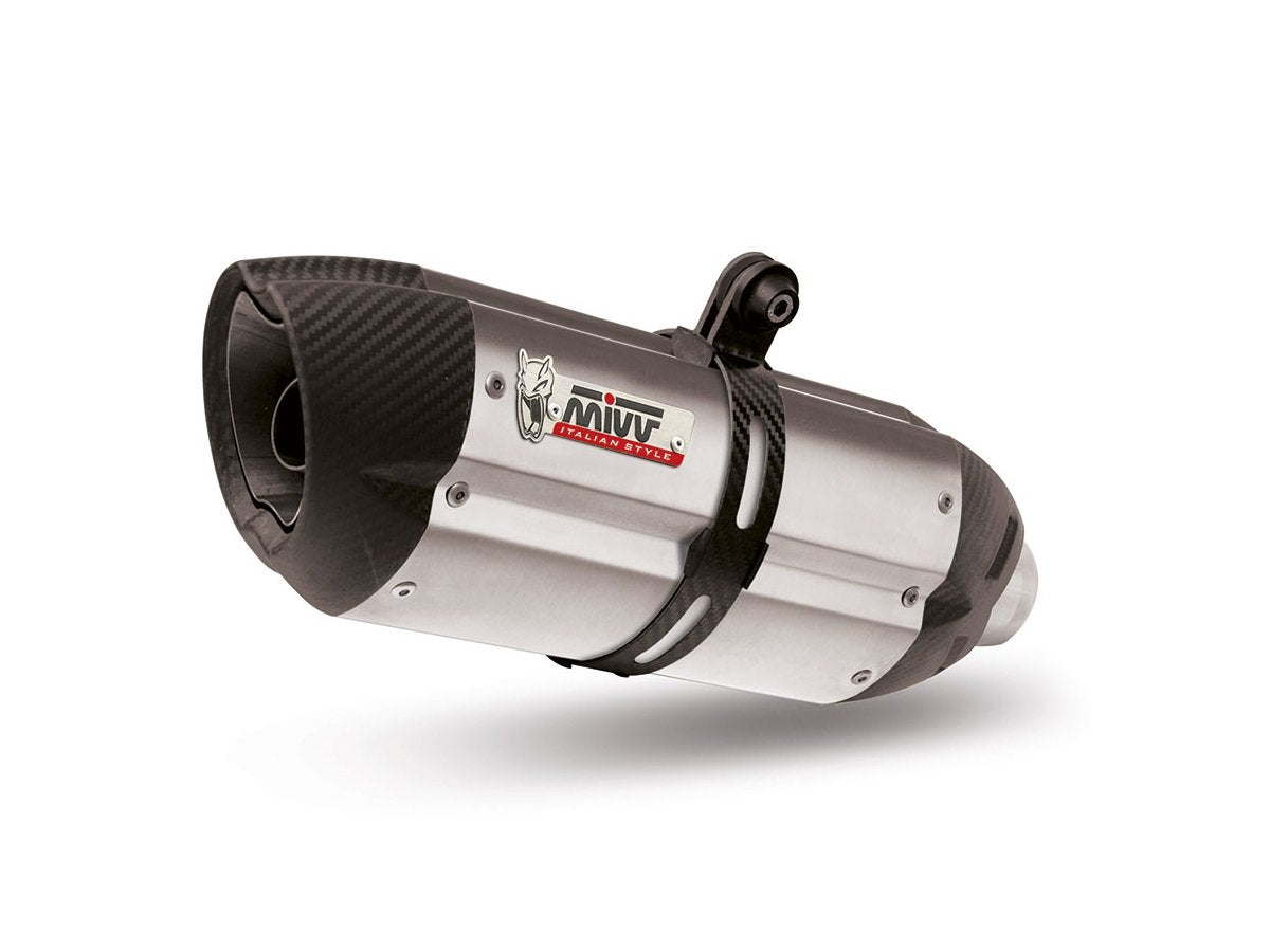 Escape homologado Mivv Suono en Acero inox. para Suzuki GSF 650 Bandit 07-15 | GSX 650 F 08-15