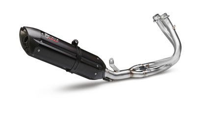 Escape completo homologado Mivv Suono en Acero negro para Kawasaki ER 6  N/F 12-16