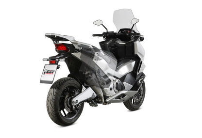 Escape homologado Mivv Delta Race en Acero inox. para Honda Forza 750 21-26