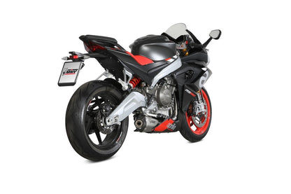Escape completo homologado Mivv Delta Race en Acero inox. para Aprilia Tuono 660 21-24 | RS 660 20-24