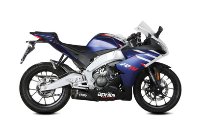 Escape completo homologado Mivv Delta Race en Acero negro para Aprilia RS 125 21-24