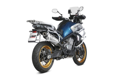 Escape homologado Mivv SPEED EDGE en Acero inox. para CF MOTO 800 MT 22-26