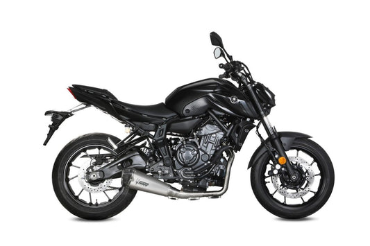 Escape completo homologado Mivv Delta Race en Acero inox. para Yamaha MT 07 21-24