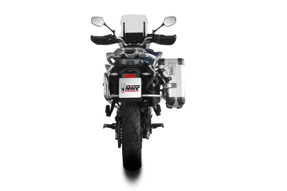 Escape homologado Mivv Speed Edge en Acero negro para CF Moto 800 MT 22-26