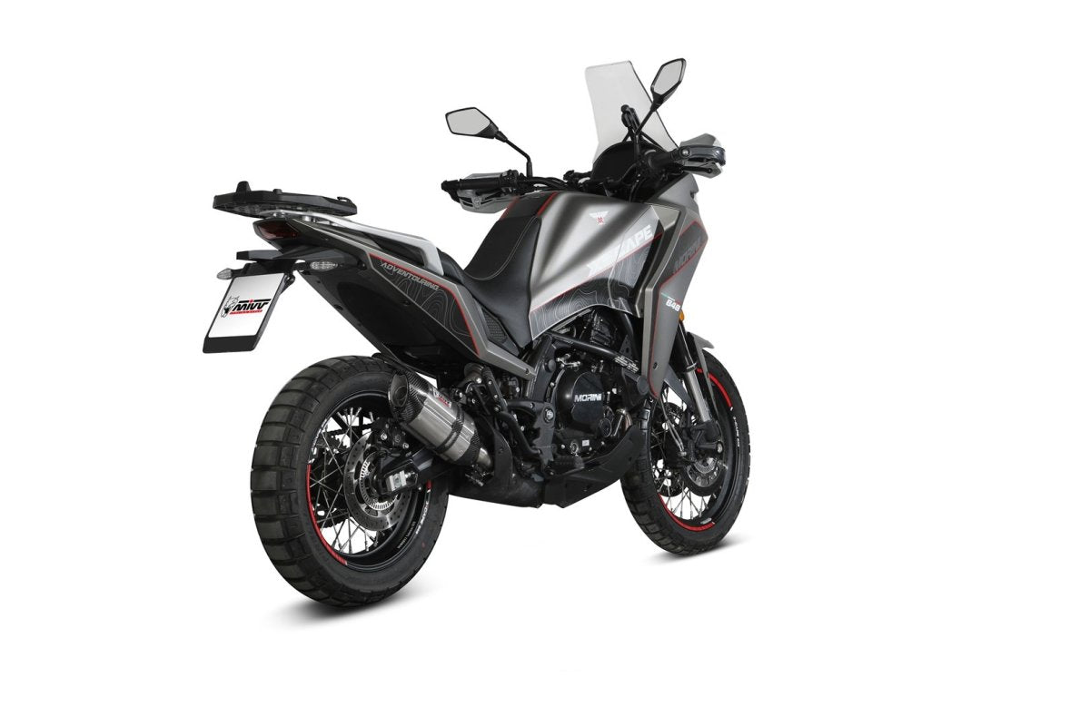 Escape homologado Mivv Suono en Acero inox. para Moto Morini X-CAPE 649 21-24