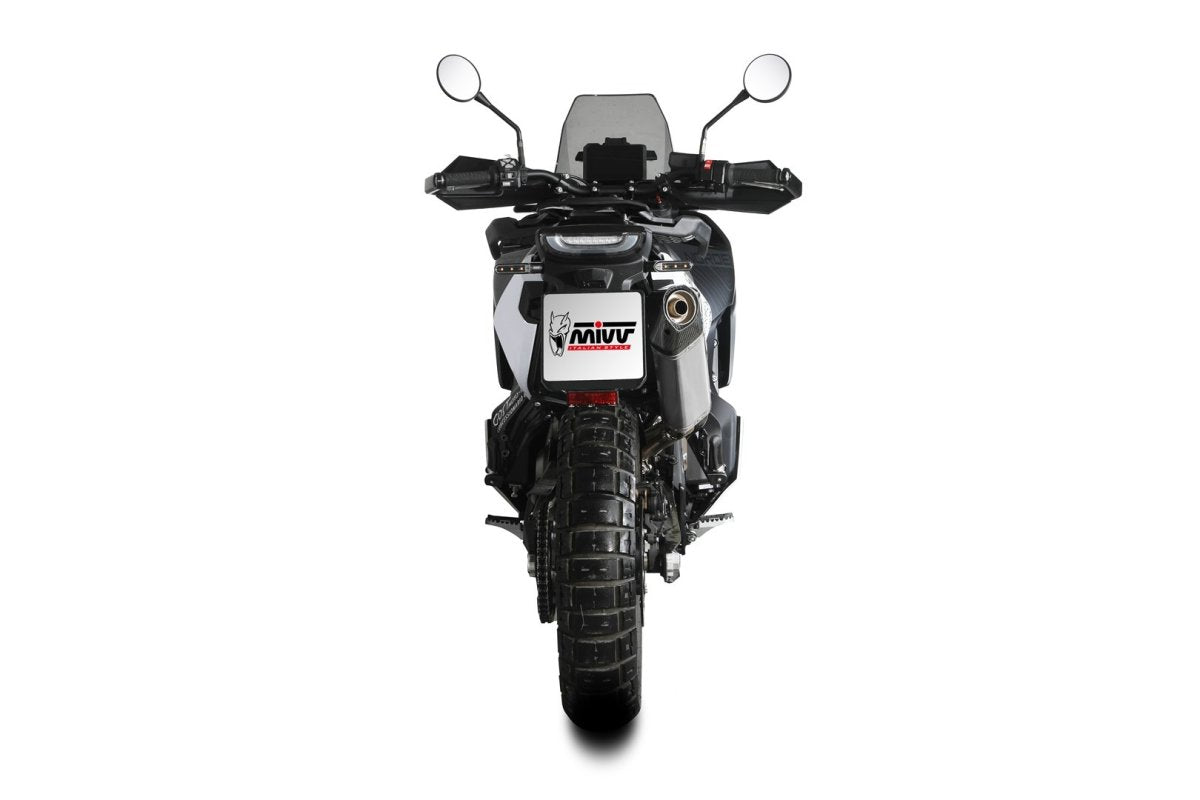 Escape homologado Mivv Speed Edge en Acero inox. para Husqvarna Norden 901 22-26