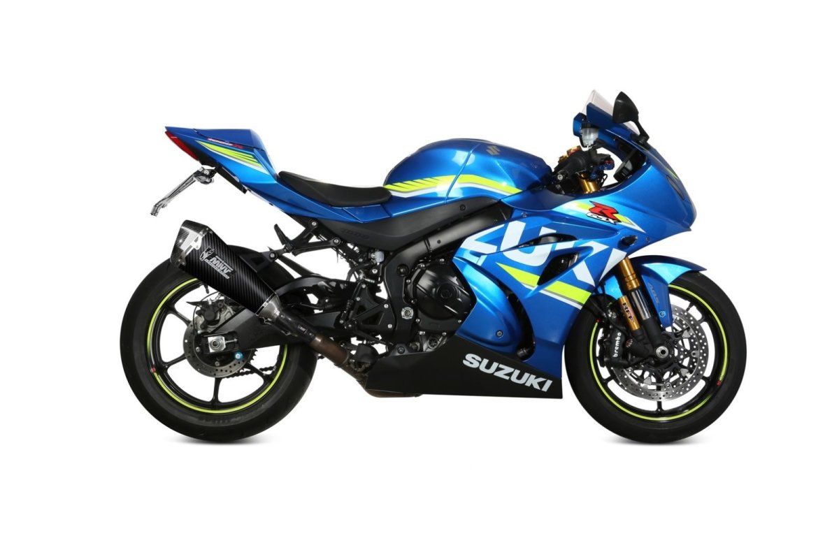 Escape homologado Mivv Delta Race en Carbono para Suzuki GSX-R 1000 17-20