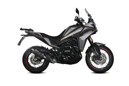 Escape homologado Mivv Suono en Acero negro para Moto Morini X-CAPE 649 21-24