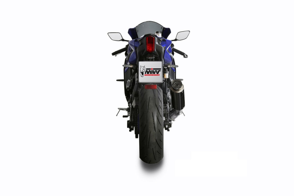 Escape completo homologado Mivv GP PRO en Carbono para Yamaha YZF R7 22-24