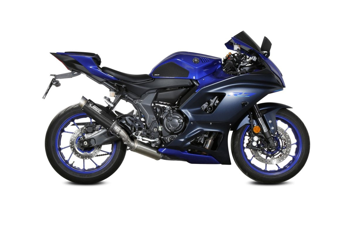 Escape completo homologado Mivv GP PRO en Carbono para Yamaha YZF R7 22-24