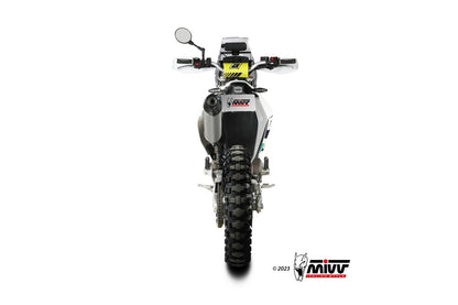 Escape homologado Mivv STR-1 en Titanio para Husqvarna 701 ENDURO/SUPERMOTO 21-24