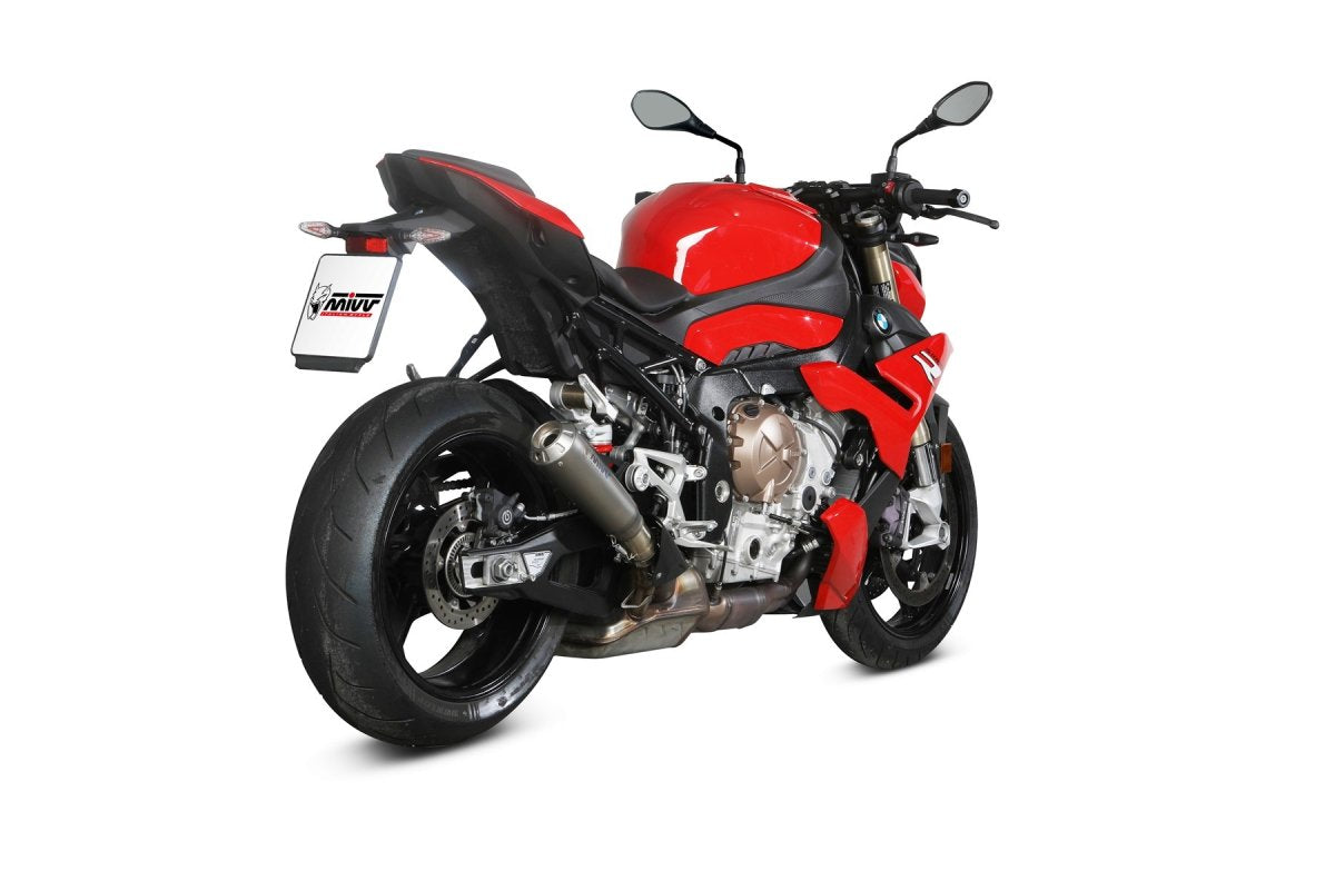 Escape Mivv X-M1 Titanio BMW S1000R - vista 3