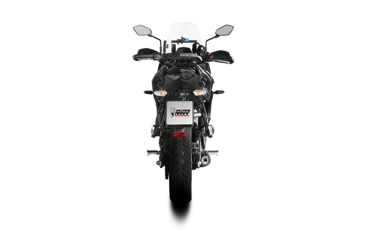 Escape completo homologado Mivv OVAL en Carbono para Kawasaki Versys 650 21-23