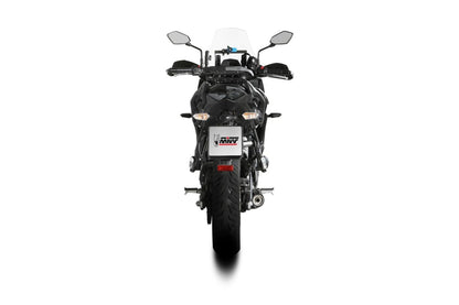 Escape completo homologado Mivv OVAL en Carbono para Kawasaki Versys 650 21-23