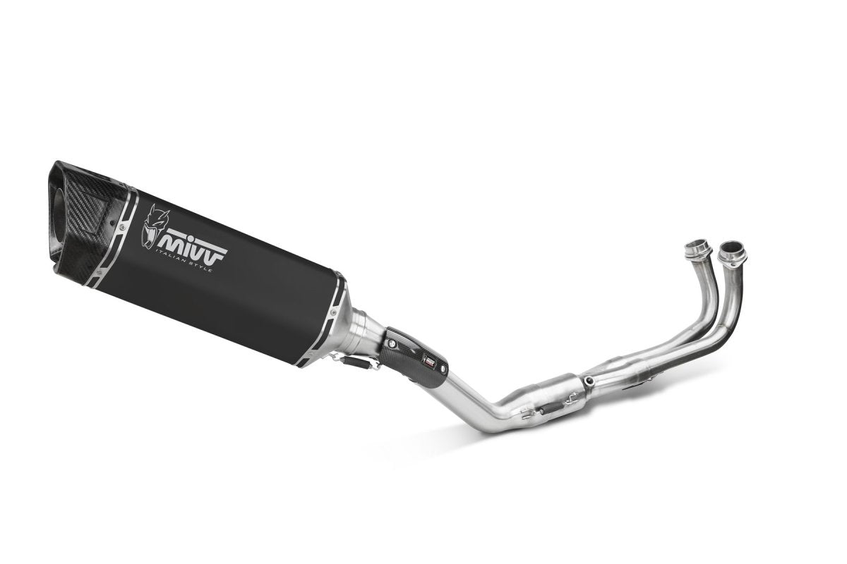 Escape completo homologado Mivv SR-1 en Acero negro para Yamaha T-MAX 560 22-24