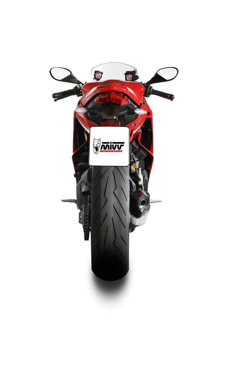 Escape homologado Mivv Delta Race en Acero inox. para Ducati Supersport 939 / 950 21-24