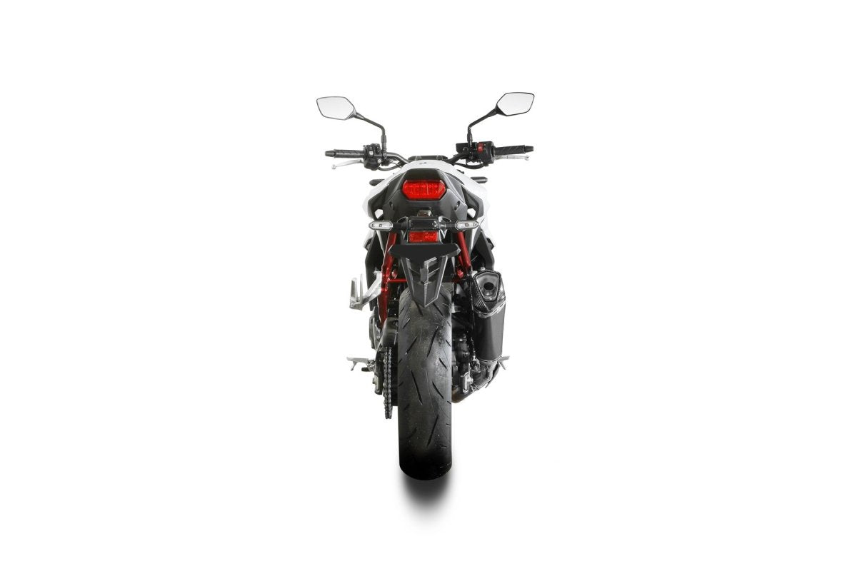 Escape homologado Mivv Delta Race en Carbono para Honda CB 750 Hornet 23-26