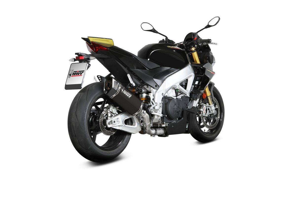 Escape no homologado Mivv SR-1 en Titanio para Aprilia