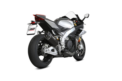 Escape no homologado Mivv SR-1 en Titanio para Aprilia