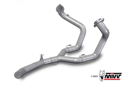Colectores Mivv Moto Guzzi V100 Mandello - vista 1