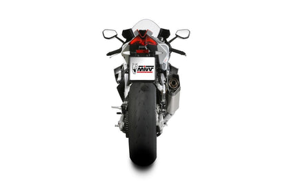 Escape homologado Mivv SR-1 en Titanio para Aprilia