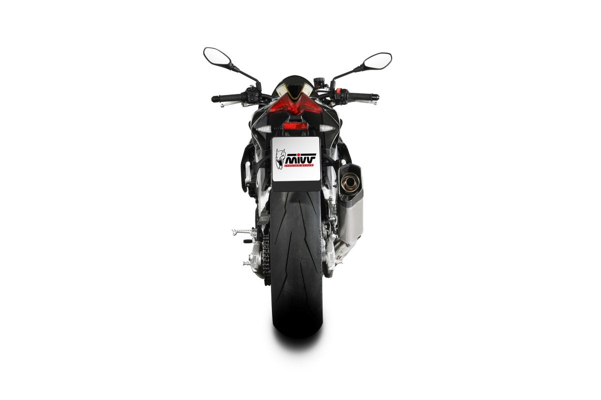 Escape homologado Mivv SR-1 en Titanio para Aprilia