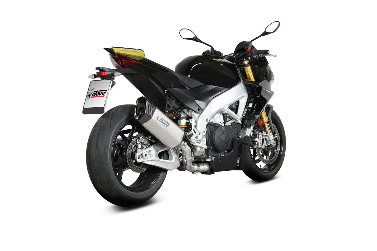 Escape homologado Mivv SR-1 en Titanio para Aprilia