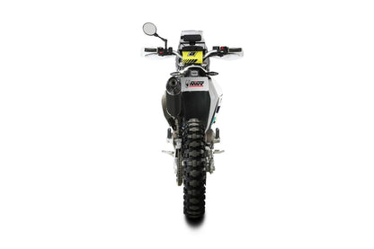 Escape homologado Mivv STR-1 en Acero negro para Husqvarna 701 ENDURO/SUPERMOTO 21-24