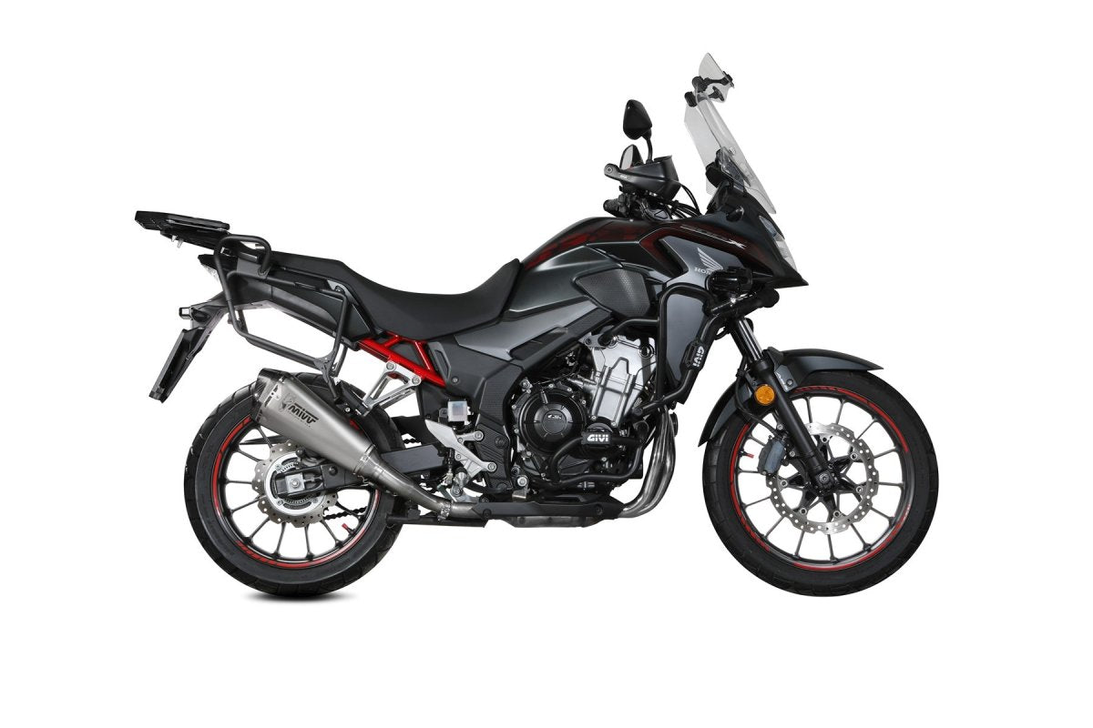 Escape homologado Mivv Delta Race en Acero inox. para Honda CB 500 X 21-24